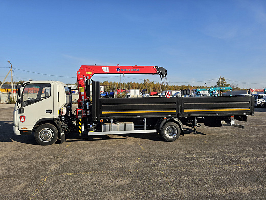КМУ Taurus 034 на шасси JAC N90N борт 6,2х2,54х0,6 м