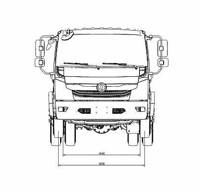 Шасси DONGFENG C100L