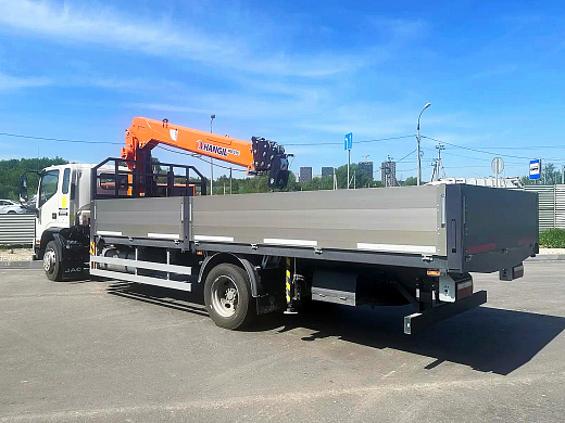 JAC N120 LONG КМУ Hangil-515 алюм борт 6,2х2,55х,06 м