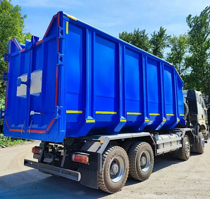 Ломовоз FAW 3310AK с КМУ ВЕЛМАШ ВМ10-74М