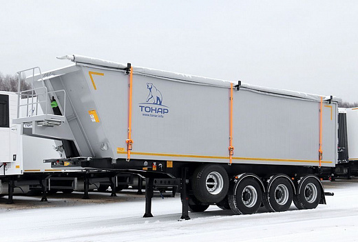 Полуприцеп зерновоз Тонар-9594 (алюминиевый кузов)