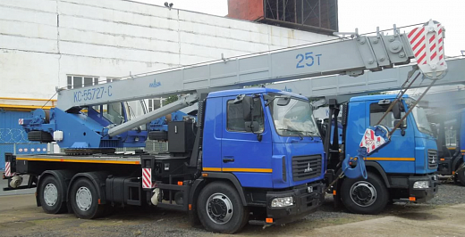 Автокран КС-55727-W-12 6х4