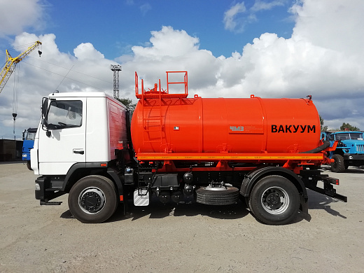 Автоцистерна вакуумная АВ-10 на шасси МАЗ-5340С2-585-013