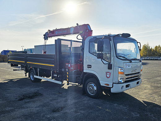 КМУ Taurus 034 на шасси JAC N90N борт 6,2х2,54х0,6 м