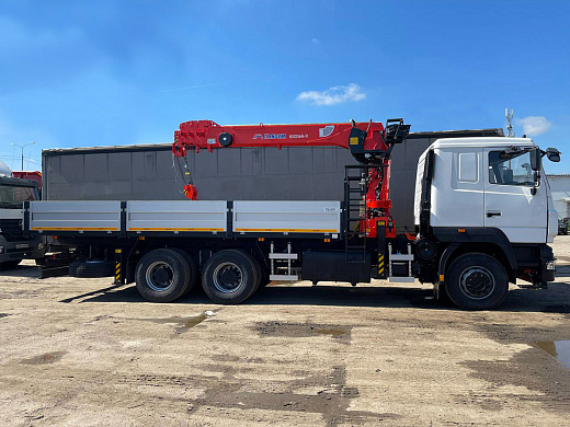 КМУ KANGLIM KS1256 GII на шасси МАЗ 6312C5
