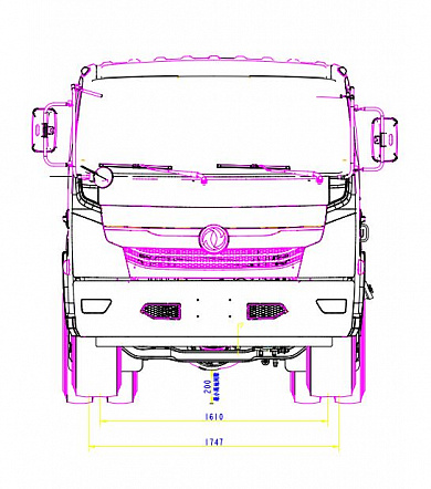 Промтоварный фургон DONGFENG C80N