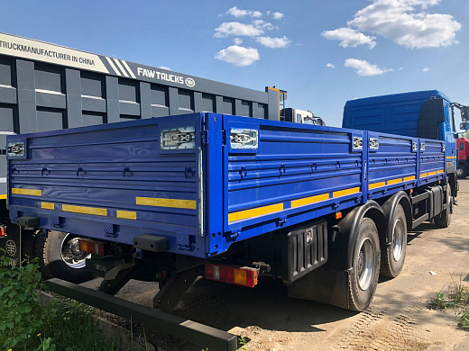 Бортовой автомобиль МАЗ-6312C5-8575-012 открытый борт 7800 6х4