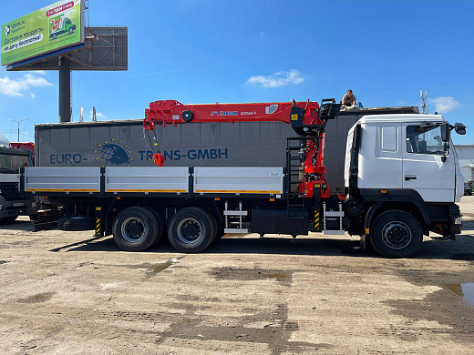 КМУ KANGLIM KS1256 GII на шасси МАЗ 6312C5