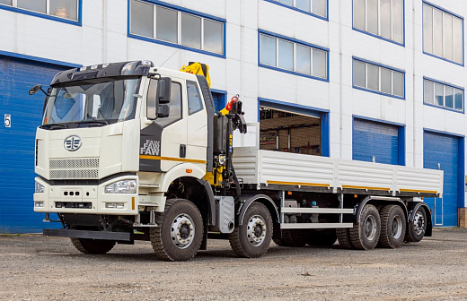 КМУ HYVA CRANE HB150-E2 10х4 FAW J6 CA3250 Евро-5