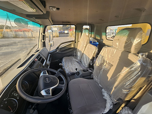 КМУ ХСМG SQS-125 на шасси JAC N120L борт 6,2х2,55х,06 м