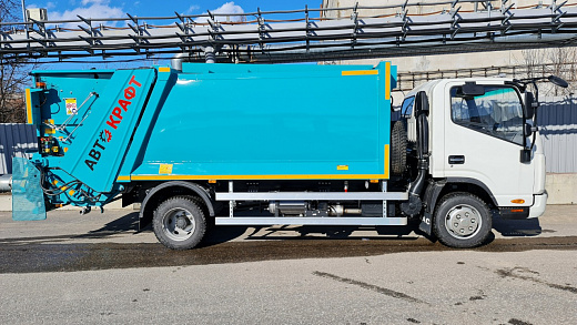 Мусоровоз JAC N90N (S) с задней разгрузкой