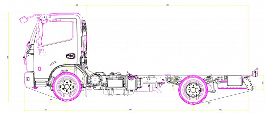 Шасси DONGFENG Z80S