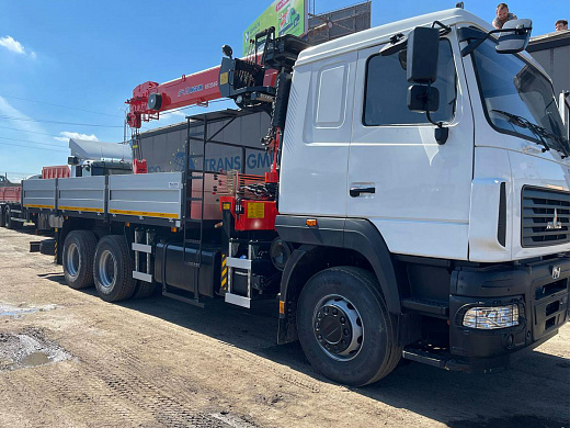 КМУ KANGLIM KS1256 GII на шасси МАЗ 6312C5