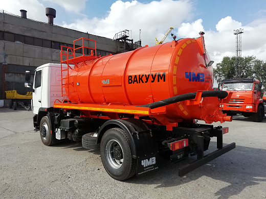 Автоцистерна вакуумная АВ-10 на шасси МАЗ-5340С2-585-013