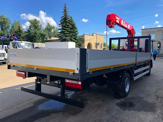 Бортовой с КМУ UNIC URV 374 CA1066 Tiger V