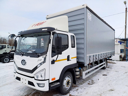 Шторный фургон FAW Tiger 6G 12 размер 7,5x2,55x2,7 м