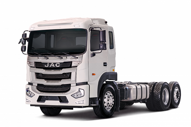 Шасси JAC N200S 6x2 (Поворотно-подъёмная ось)