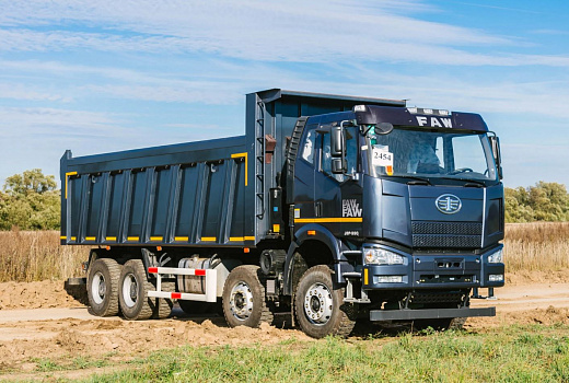 Самосвал FAW J6 CA3310 8х4 EURO5 2023