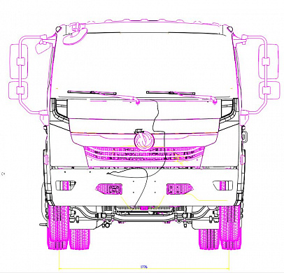 Шасси DONGFENG Z80S