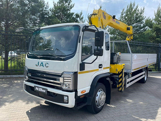 JAC N120 LONG КМУ Hangil-514 алюм борт 6,2х2,55х,06 м