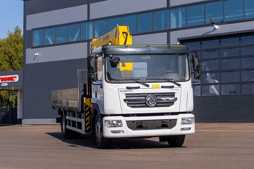 КМУ HYVA6.3. DONGFENG C180LS борт 7,5 м